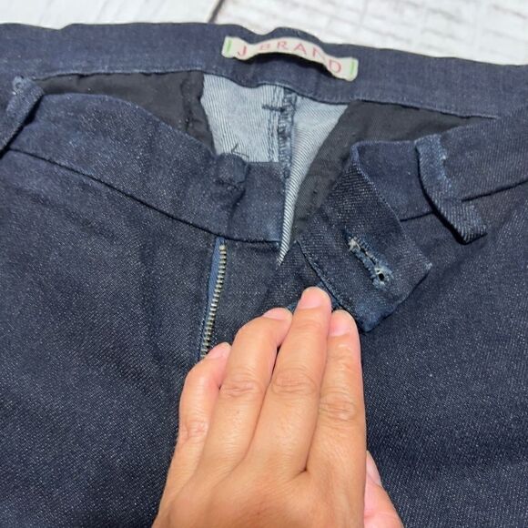 J Brand Dark Wash Denim Jeans mid rise Size 29 *as Is - Picture 8 of 13